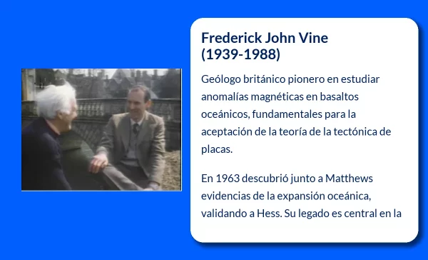 Frederick John Vine (1939-1988): El Geólogo que Desentrañó los Secretos del Fondo Oceánico