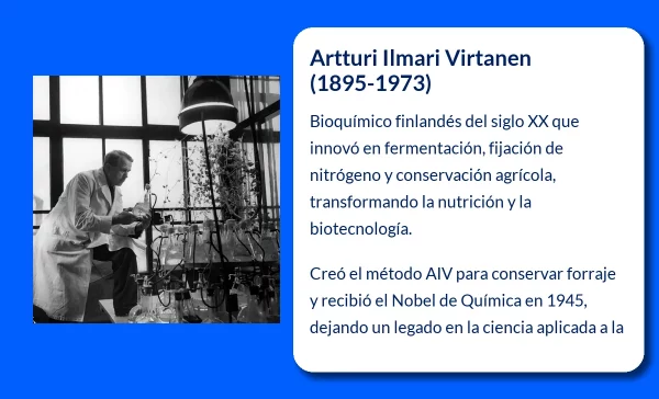 Artturi Ilmari Virtanen (1895-1973). El bioquímico finlandés que revolucionó la agricultura y la nutrición