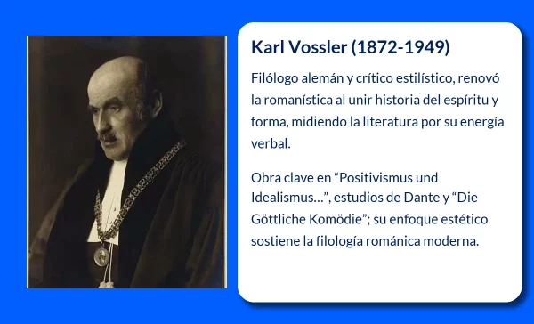 Karl Vossler (1872-1949): Filólogo y pionero en la estilística literaria