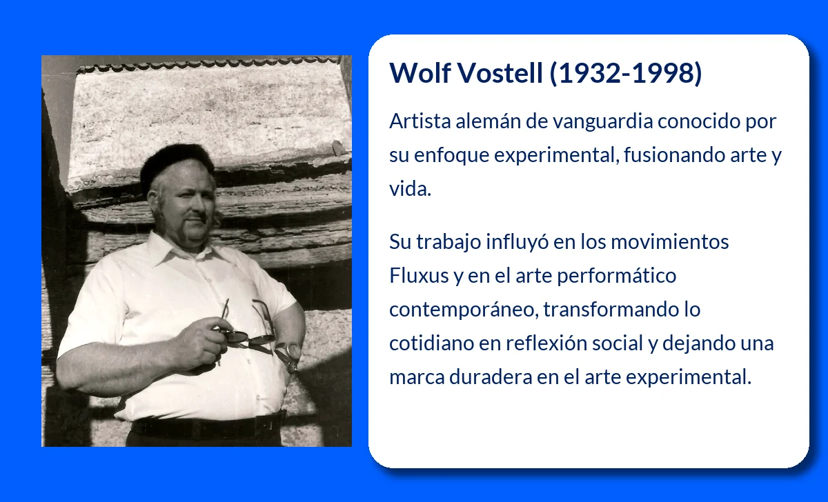 Wolf Vostell (1932-1998): El Artista de la Vanguardia que Convirtió la Realidad en Arte