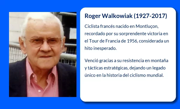 Roger Walkowiak (1927-2017): El ciclista que sorprendió al mundo con su victoria en el Tour de Francia