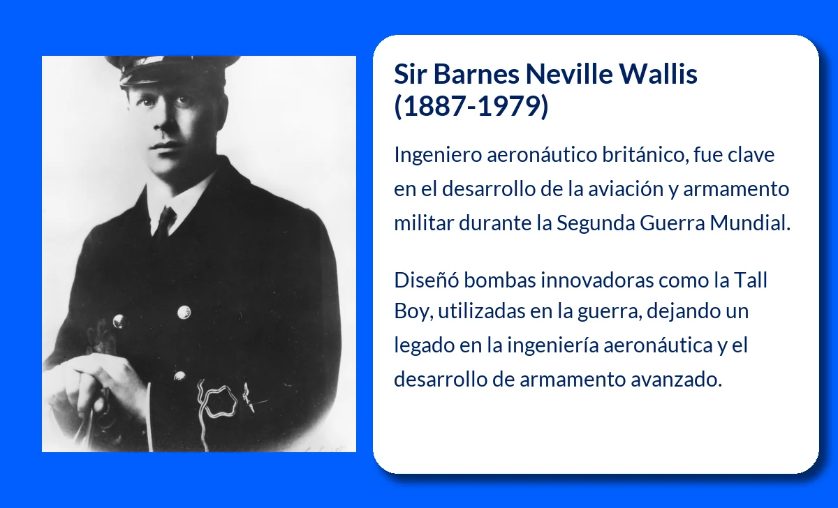 Sir Barnes Neville Wallis (1887-1979): Ingeniero visionario detrás de aeronaves y armamento legendario