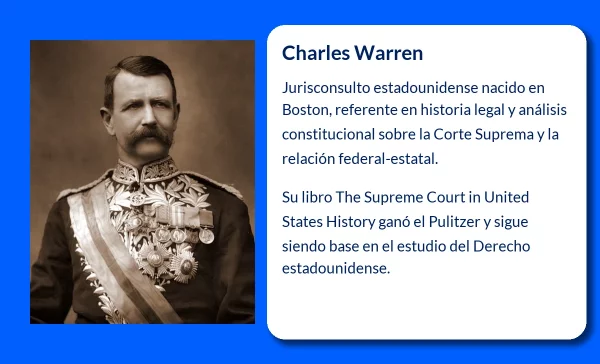 Warren Charles (1868-?) - Jurisconsulto norteamericano destacado por su obra y contribuciones a la historia legal