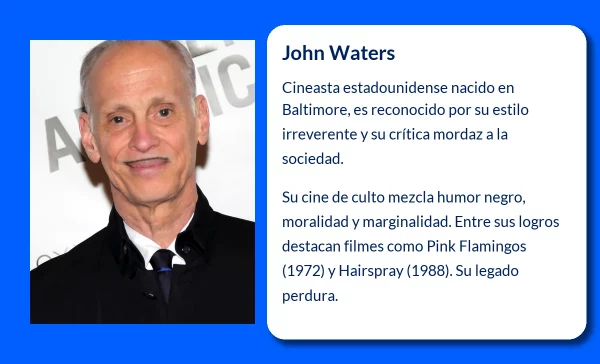 John Waters (1946-VVVV): El cineasta de la provocación y el mal gusto