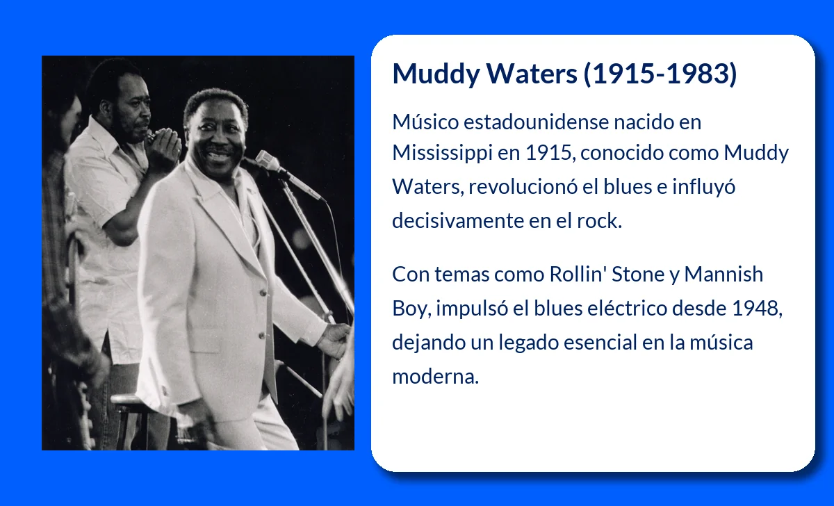 Muddy Waters (1915-1983): El Pionero del Blues que Revolucionó la Música