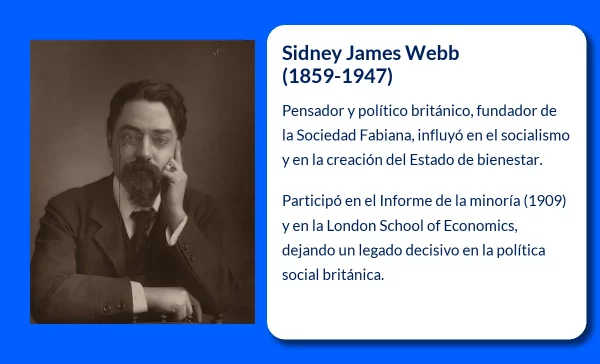 Sidney James Webb (1859-1947). El pensador fabiano que transformó el socialismo británico