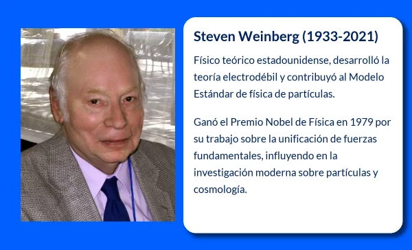 Steven Weinberg (1933-2021): El físico que revolucionó la teoría de las partículas elementales