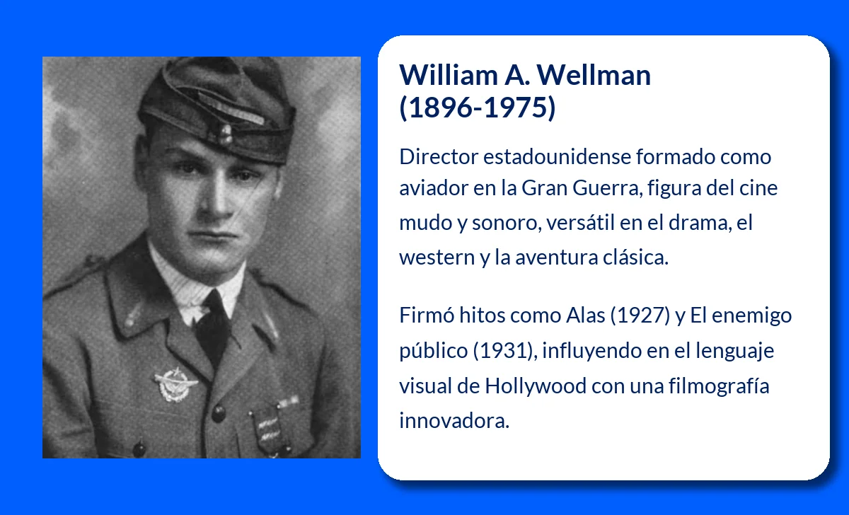William A. Wellman (1896-1975): El director que definió el cine estadounidense