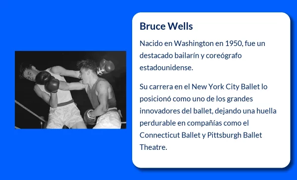 Bruce Wells (1950-VVVV). El bailarín y coreógrafo que transformó el ballet estadounidense