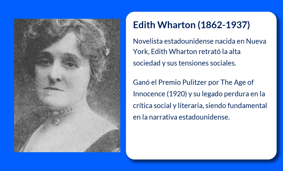 Edith Wharton (1862-1937): La novelista que retrató la alta sociedad y sus tragedias