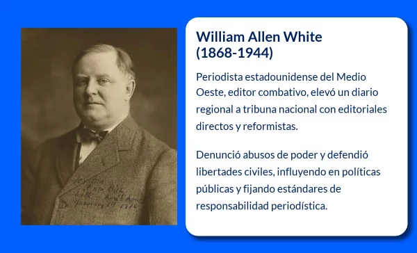 William Allen White (1868-1944). El sabio de Emporia que revolucionó el periodismo estadounidense