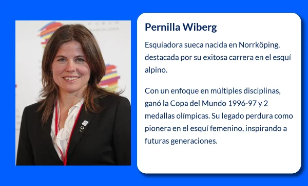 Pernilla Wiberg (1970-VVVV): La leyenda sueca del esquí alpino