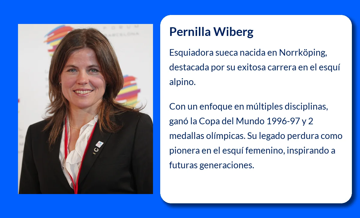Pernilla Wiberg (1970-VVVV): La leyenda sueca del esquí alpino