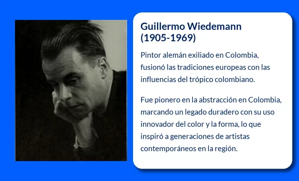 Guillermo Wiedemann (1905-1969): El pintor alemán que revolucionó el arte colombiano