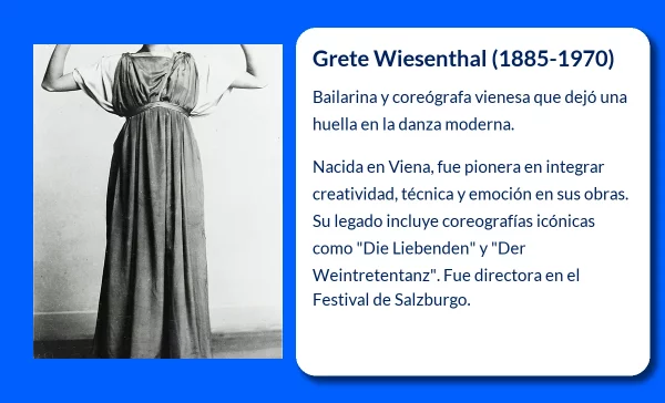 Grete Wiesenthal (1885-1970): La innovadora bailarina y coreógrafa vienesa que marcó un hito en la danza