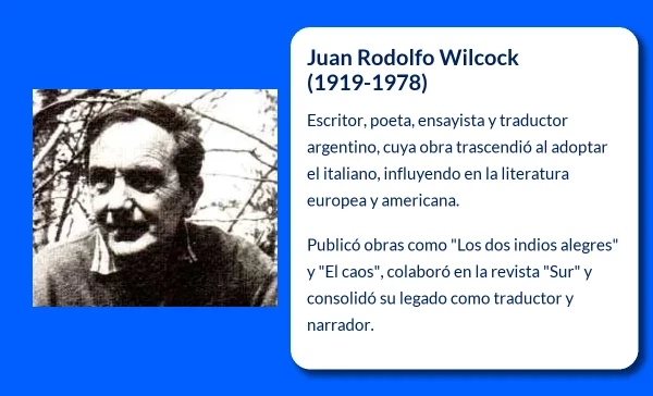 Juan Rodolfo Wilcock (1919-1978): El genio literario argentino que rompió barreras lingüísticas y culturales
