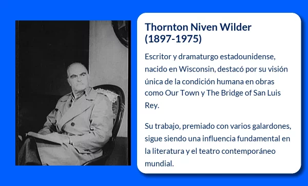 Thornton Niven Wilder (1897-1975): El dramaturgo y novelista que reflejó el alma humana en sus obras