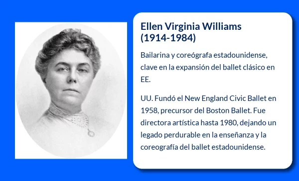 Ellen Virginia Williams (1914-1984). La Maestra que Dejó una Huella en la Danza Estadounidense