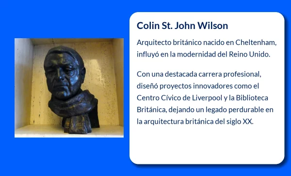 Colin St. John Wilson (1922-VVVV): El arquitecto que definió la modernidad en el Reino Unido