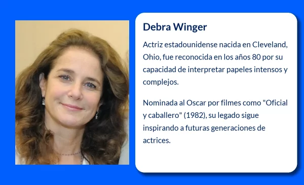 Debra Winger (1955-VVVV): La trayectoria de una estrella de Hollywood que cautivó al mundo