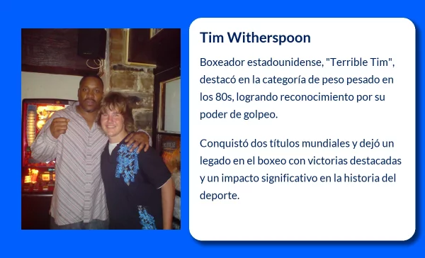 Tim Witherspoon (1957-VVVV): El Boxeador que Defendió su Título ante los Más Grandes