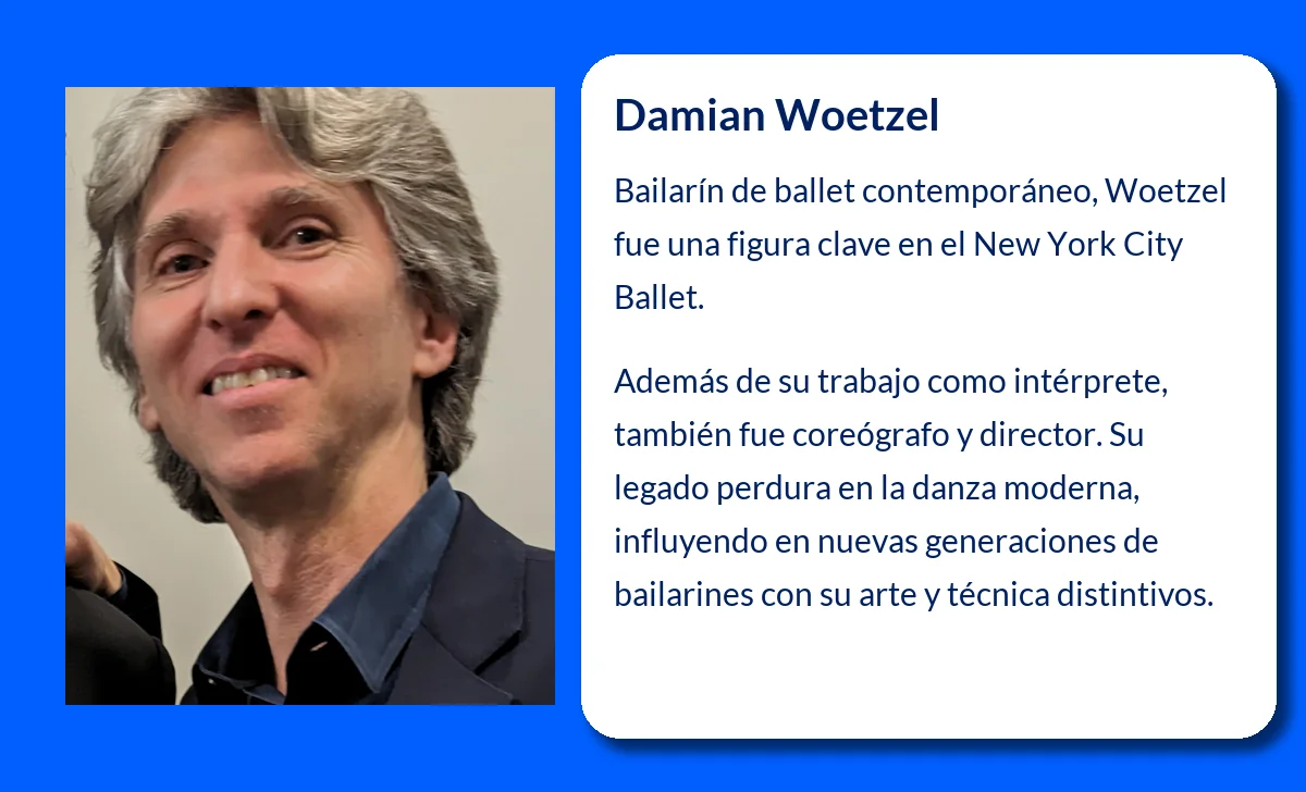 Damian Woetzel (1968-VVVV): El legado del bailarín estadounidense que conquistó los escenarios internacionales