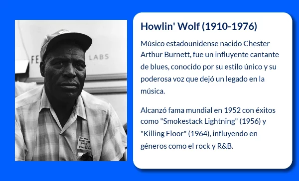 Howlin' Wolf (1910-1976): El legendario bluesman que definió el sonido del Chicago blues
