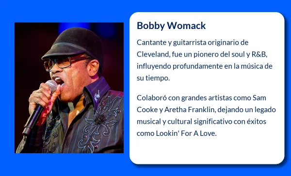 Bobby Womack (1944-VVVV). La leyenda del soul que transformó la música estadounidense
