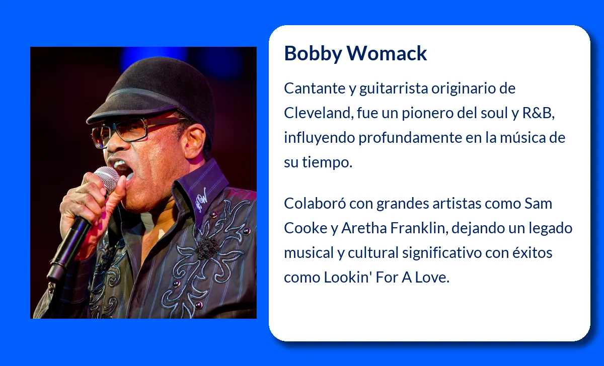 Bobby Womack (1944-VVVV). La leyenda del soul que transformó la música estadounidense