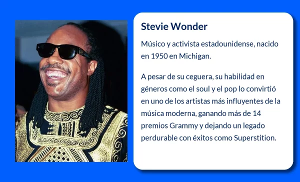 Stevie Wonder (1950-VVVV): El genio de la música que rompió barreras y dejó un legado eterno