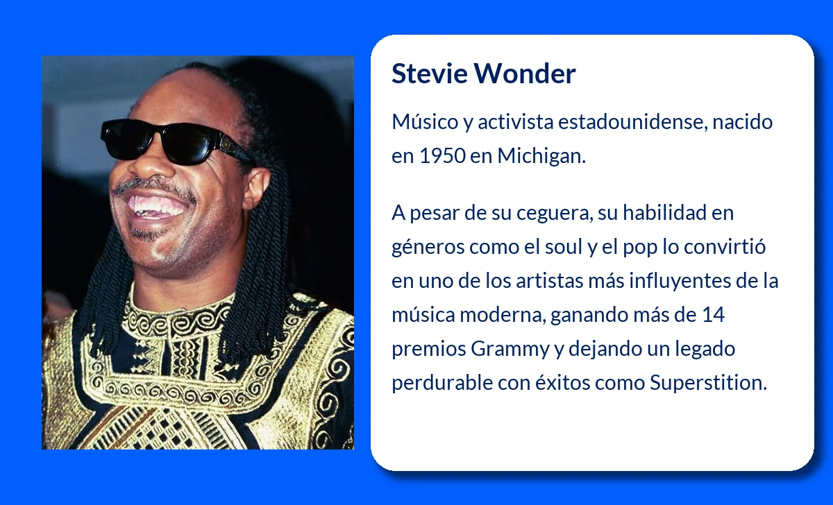 Stevie Wonder (1950-VVVV): El genio de la música que rompió barreras y dejó un legado eterno
