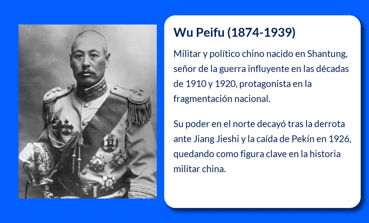 Wu Peifu (1874-1939): El señor de la guerra que dominó el centro y norte de China