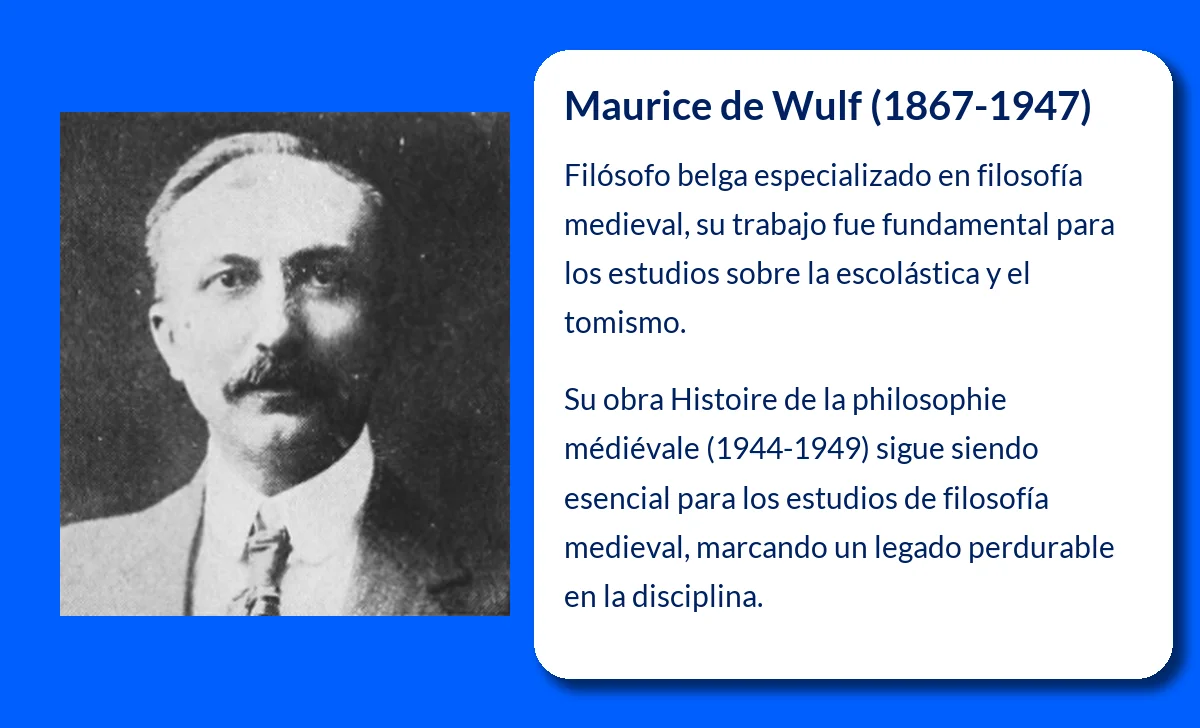 Maurice de Wulf (1867-1947): El filósofo belga que revolucionó el estudio de la filosofía medieval