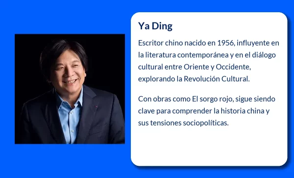 Ya Ding (1956-VVVV): El escritor chino que conectó Oriente y Occidente a través de la literatura