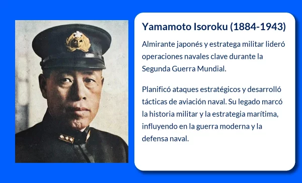 Yamamoto Isoroku (1884-1943). El estratega japonés detrás del ataque a Pearl Harbor