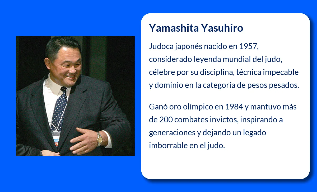 Yamashita Yasuhiro (1957-VVVV): La leyenda del judo japonés