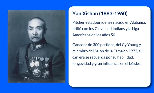 Yan Xishan (1883-1960). El célebre señor de la guerra chino que marcó la historia de Shanxi