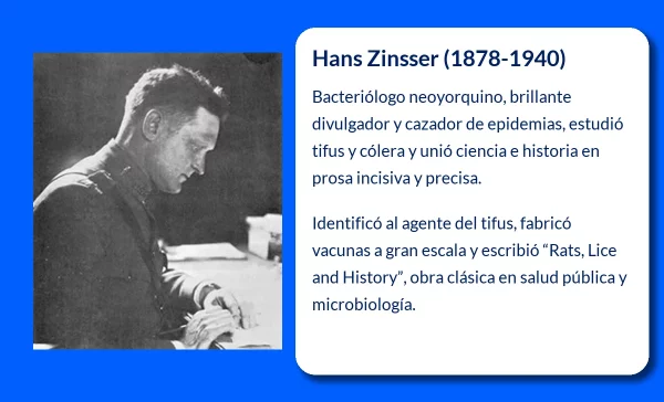 Hans Zinsser (1878-1940). El Bacteriólogo que Revolucionó la Inmunología y el Tratamiento de Enfermedades Infecciosas