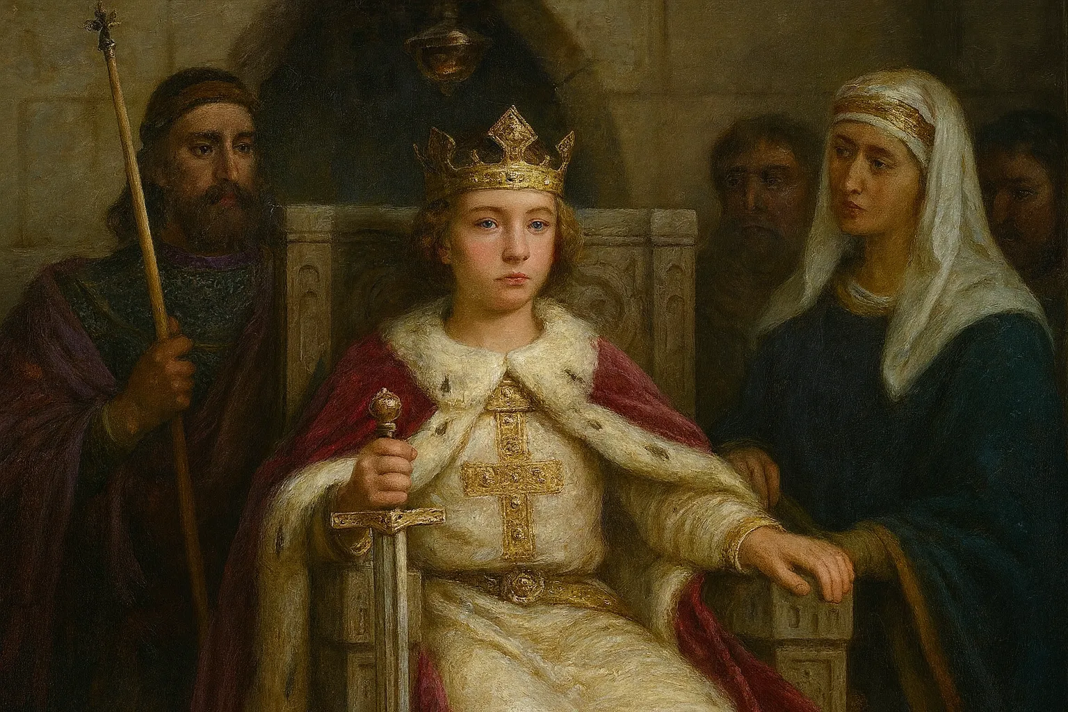 Balduino V, Rey de Jerusalén (1176-1185). El joven soberano que heredó ...