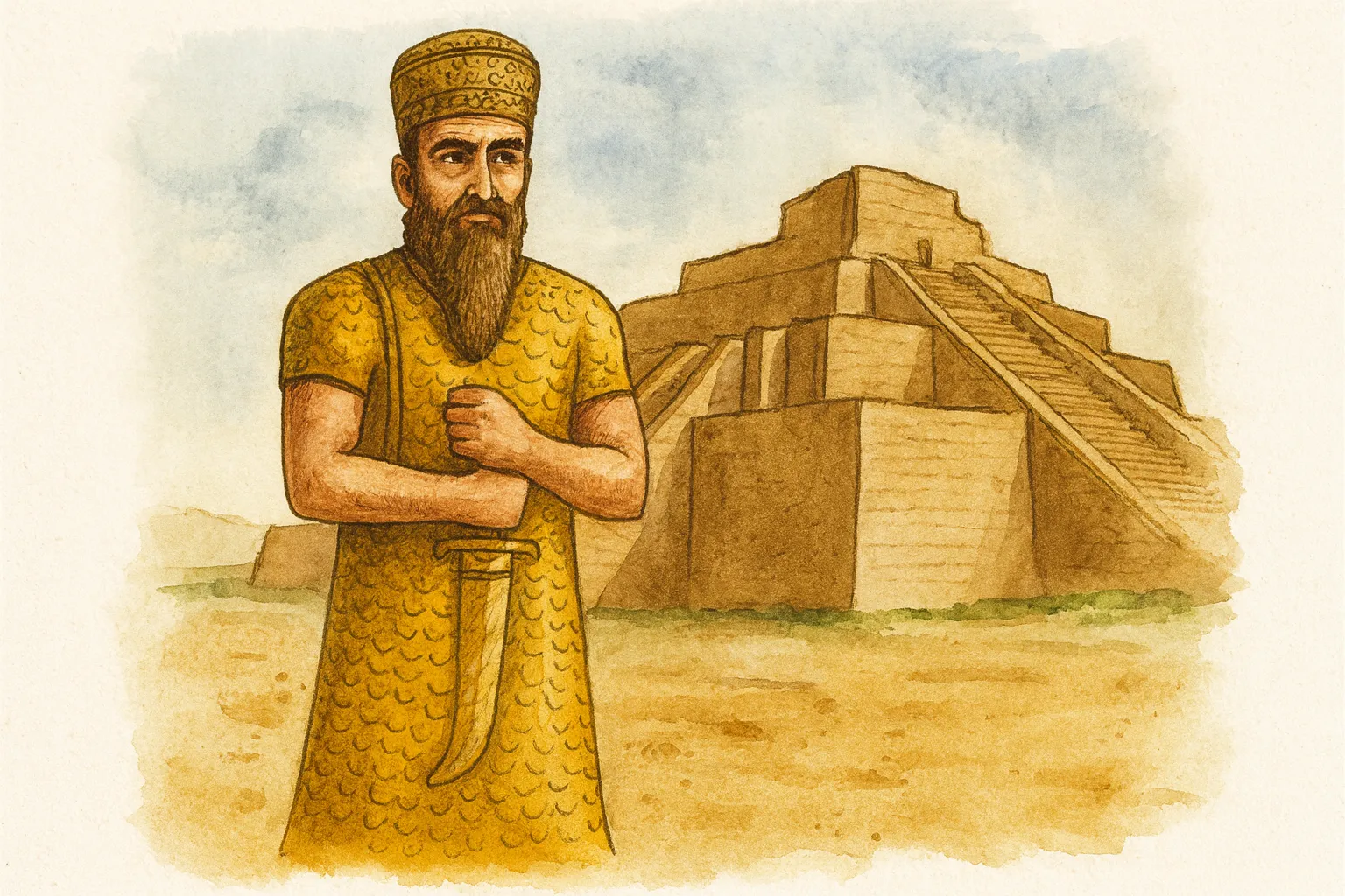 Untash-Khumban Rey de Elam El gobernante que dejó un legado arquitectónico en el corazón de Elam