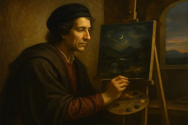 Lancilotti Francisco El pintor de paisajes y efectos nocturnos de la escuela florentina