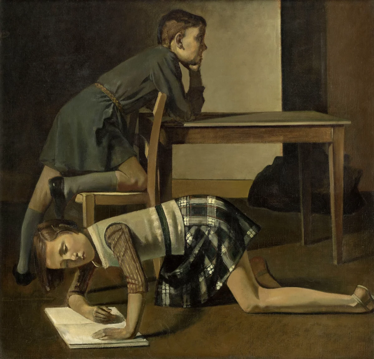 Les enfants Blanchard by Balthus