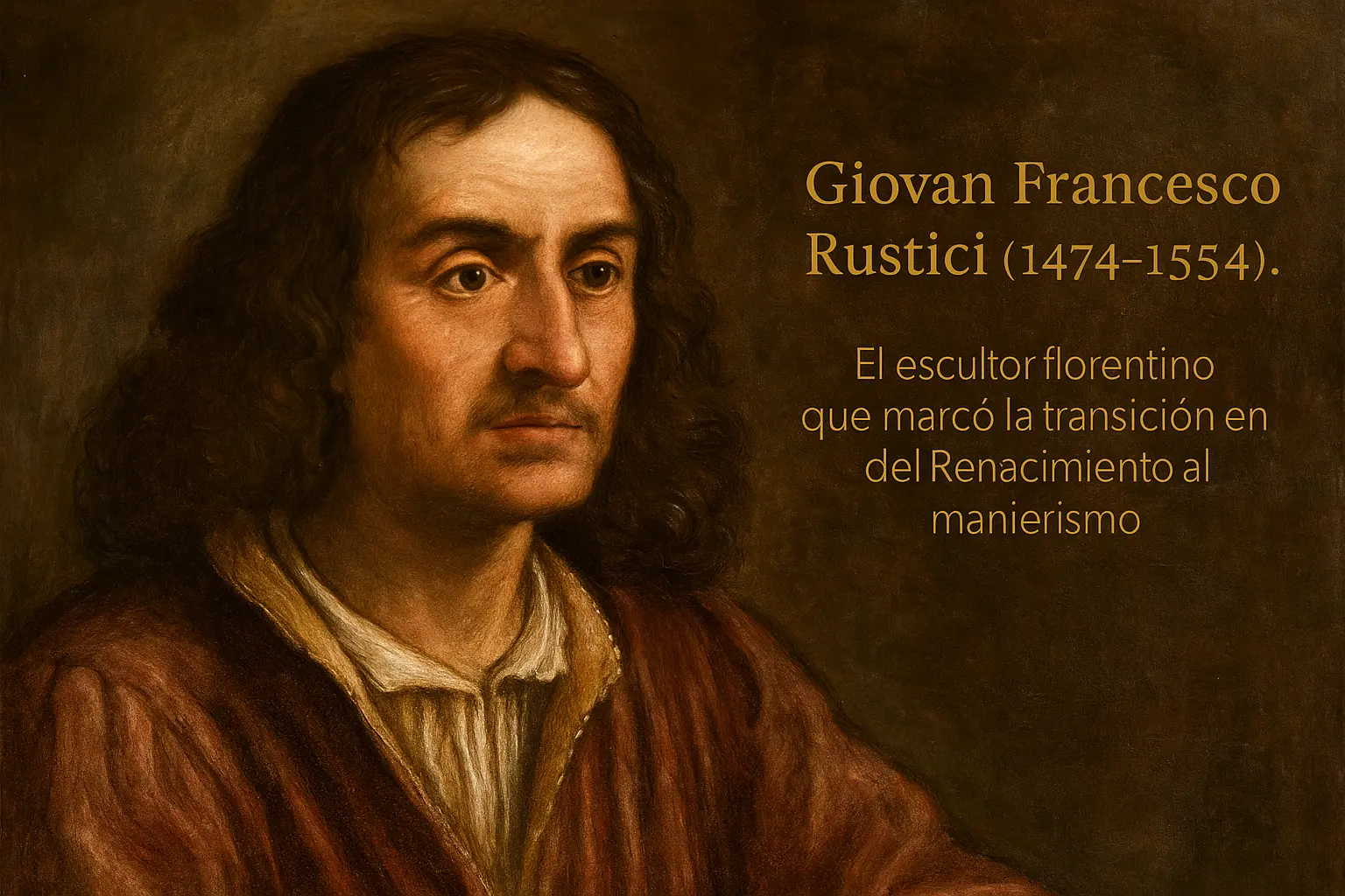 Giovan Francesco Rustici El escultor florentino que marcó la transición del Renacimiento al manierismo