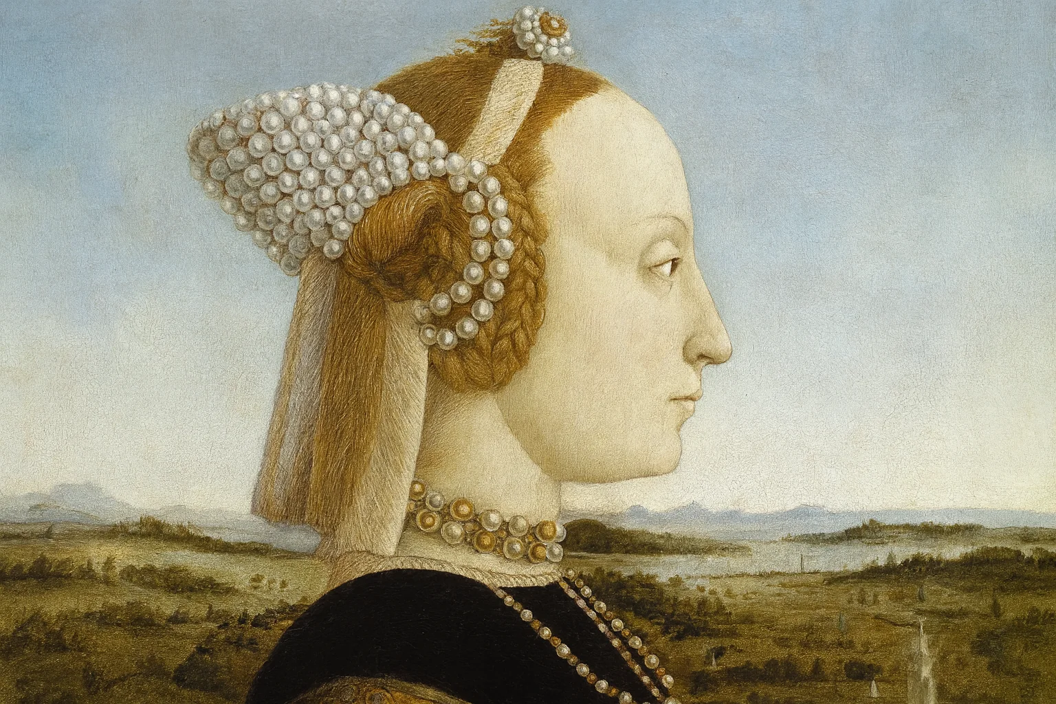 Sforza Bautista La Duquesa Ilustre de Urbino