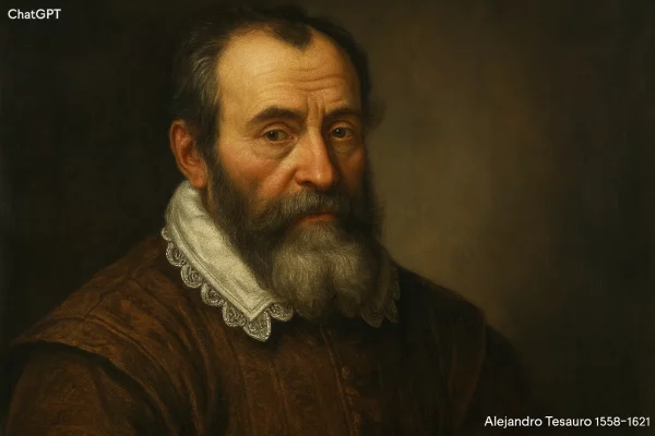 Alejandro Tesauro Poeta italiano del manierismo tardío y autor de La Sereida