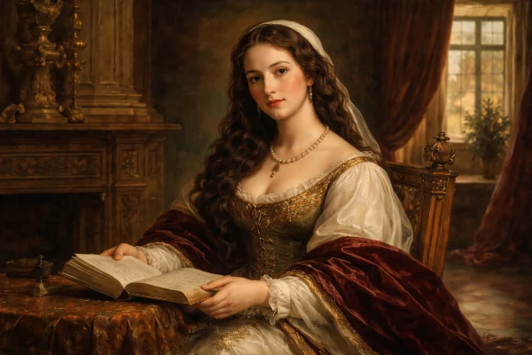Constanza de Ávalos La poetisa italiana que conquistó el respeto del emperador Carlos V