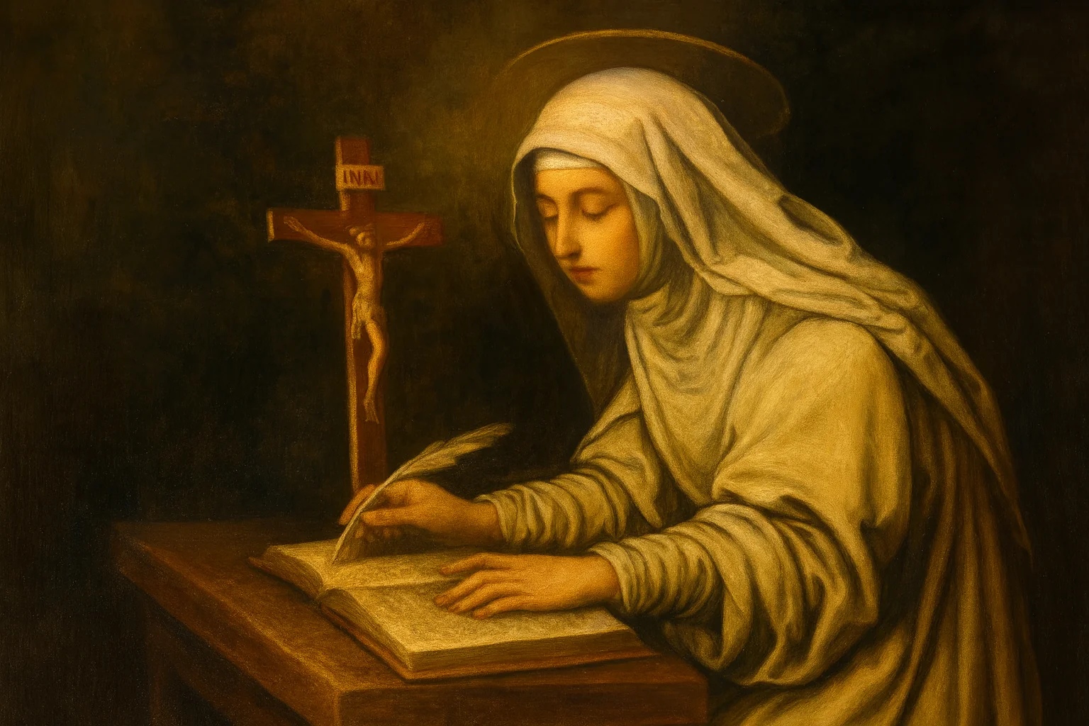 Catalina de Ricci Santa La mística florentina que revivió la pasión de Cristo