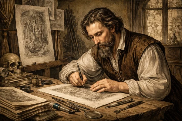 Collaert Adriano El destacado dibujante y grabador de la escuela flamenca