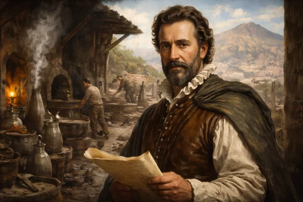 Corzo y Lleca Carlos Innovador en la metalurgia colonial