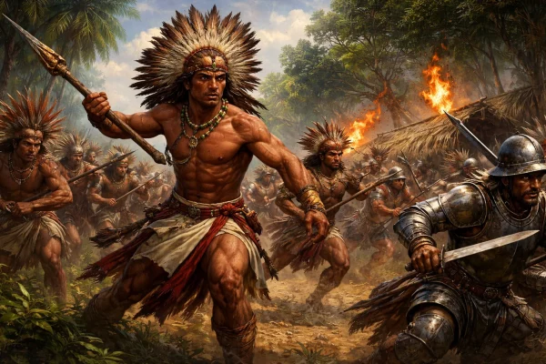Cotabanamá cacique de Haití El último gran líder indígena de la isla